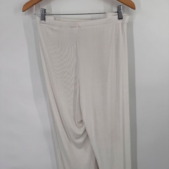 Chicos 4 Travelers White travel knit  Pants line pull on size 2x plus - Picture 9 of 12